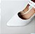 SCARPIN SALTO TACA COURO BRANCO CONFORTAVEL - Imagem 4