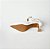SCARPIN SALTO TACA COURO BRANCO CONFORTAVEL - Imagem 6