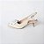 SCARPIN SALTO FINO COURO OFF WHITE BRANCO CONFORTAVEL - Imagem 1