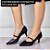 SCARPIN SALTO FINO COURO CARAMELO MARROM CONFORTAVEL - Imagem 7