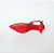 SCARPIN SALTO FINO COURO MARROM VERMELHO CAMPARI CONFORTAVEL - Imagem 6