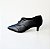 OXFORD SALTO FINO COURO PRETO CONFORTAVEL - Imagem 1