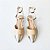 SCARPIN SALTO FINO COURO NUDE CLARO PRATA VELHA CONFORTAVEL - Imagem 3