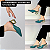 MULE SALTO GEOMETRICO COURO CAFE CONFORTAVEL - Imagem 7