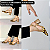 SCARPIN SALTO BLOCO COURO METALIZADO GRAFITE CONFORTAVEL - Imagem 6