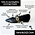 SCARPIN SALTO BLOCO COURO PRETO CONFORTAVEL - Imagem 2