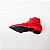 BOTA SALTO BLOCO COURO VERMELHO CAMPARI CONFORTAVEL - Imagem 7