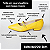 SCARPIN SALTO TACA COURO AMARELO CONFORTAVEL - Imagem 2