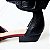 SCARPIN SALTO BLOCO COURO MARSALA PRETO CONFORTAVEL - Imagem 4
