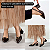 SCARPIN SALTO GEOMETRICO COURO LARANJA NUDE MEDIO CONFORTAVEL - Imagem 8