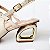SCARPIN SALTO GEOMETRICO COURO OFF WHITE CONFORTAVEL - Imagem 4
