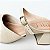MULE SALTO BLOCO COURO OFF WHITE CONFORTAVEL - Imagem 5