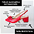 SCARPIN SALTO BLOCO VERMELHO CAMPARI CONFORTAVEL - Imagem 2