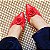 SCARPIN SALTO BLOCO VERMELHO CAMPARI CONFORTAVEL - Imagem 4