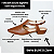 SCARPIN SALTO BLOCO MARROM CONFORTAVEL - Imagem 2