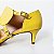 SCARPIN SALTO FINO AMARELO CONFORTAVEL - Imagem 5