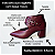 BOTA SALTO BLOCO COURO MARSALA CONFORTAVEL - Imagem 2