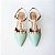 SCARPIN SALTO TACA VERDE MENTA NUDE CLARO CONFORTAVEL - Imagem 5