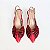 SCARPIN SALTO TACA VERMELHO CAMPARI VINHO CONFORTAVEL - Imagem 9