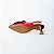 SCARPIN SALTO TACA VERMELHO CAMPARI VINHO CONFORTAVEL - Imagem 11