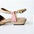 SCARPIN SALTO BLOCO ROSA BEBE NUDE CLARO CONFORTAVEL - Imagem 6