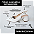 SCARPIN SALTO BLOCO BRANCO CONFORTAVEL - Imagem 2