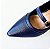 SCARPIN SALTO TACA AZUL MARINHO CONFORTAVEL - Imagem 5