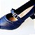 SCARPIN SALTO TACA AZUL MARINHO CONFORTAVEL - Imagem 6