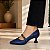 SCARPIN SALTO TACA AZUL MARINHO CONFORTAVEL - Imagem 3