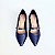 SCARPIN SALTO TACA AZUL MARINHO CONFORTAVEL - Imagem 4