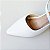SCARPIN SALTO BLOCO BRANCO CONFORTAVEL - Imagem 5