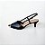 SCARPIN SALTO FINO COURO PRETO CONFORTAVEL - Imagem 1