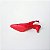 SCARPIN SALTO FINO COURO VERMELHO CAMPARI CONFORTAVEL - Imagem 7