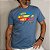 CAMISA MASC. "FAÍSCA OU MAÇARICO" ALGODÃO EGÍPCIO - COR AZUL CLARO - Imagem 3