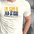 CAMISA MASC. "SOU JIU JITSU" ALGODÃO EGÍPCIO - COR CRU - Imagem 3