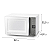Micro-ondas Electrolux 36L Branco Efficient com Descongelamento Assistido (ME36B) 220v - Imagem 2