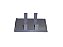 Kit Tampa de Painel Cinza HPN para Mercedes 709, HPN710, 912, 914, 12, 1618 e 2318 - 6886897139 - Imagem 1