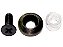 Kit Quebra Vento Completo com Parafuso, Bucha e Arruela para Mercedes LN710/914/L1618/1620/1621/1218/1418/1723 - 0009900329 - Imagem 1