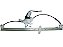 Máquina de Vidro com Motor 24V Lado Direito para Mercedes Accelo 815/1016 - 9797200946 - Imagem 1