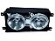 Farol Duplo Lado Esquerdo H1 para Mercedes 1714/914/1618/2420/2423/2428/712C/914C - 6938200161 - Imagem 1