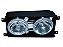 Farol Duplo Lado Direito H1 para Mercedes 1714/914/1618/2420/2423/2428/712C - 6938200261 - Imagem 1