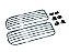Kit Protetor Cromado para Farol Auxiliar Mercedes AXOR - 9408200156 - Imagem 1