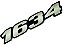 Emblema para Mercedes 1634 Caminhão 1634 - 6938172415 - Imagem 1