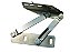 Dobradiça de Capô Direita Fundida para Mercedes LN709/710/912 a partir de 1990 - 6707500121 - Imagem 1