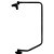 Braço de Retrovisor Direito para Mercedes MB 1620 e Atron 2723/2324/1635 - 6948107314 - Imagem 1