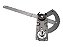 Máquina de Vidro para Porta Direita sem Plástico para Mercedes 709/1214/1218/1418/1625(BICUDO)2428 - 6887207046 - Imagem 1