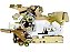 Fechadura da Porta Dianteira Direita para Mercedes SPRINTER/310D-312D-412D CDI/AXOR/ATEGO - 9017201135 - Imagem 1