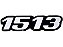 Emblema Preto Original para Mercedes 1513 - 3458178914 - Imagem 1