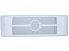 Grade Frontal Superior sem Estrela e Friso Fibr Mercedes 1938/1620/1634 Bicudos Todos - 6968807085 - Imagem 1
