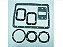 Kit Juntas para Câmbio Mercedes 1621 com Câmbio Eaton - 0012645480 - Imagem 1